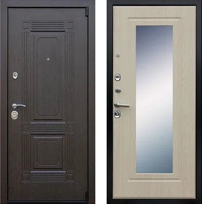 Дверь Викинг с зеркалом DIS006702