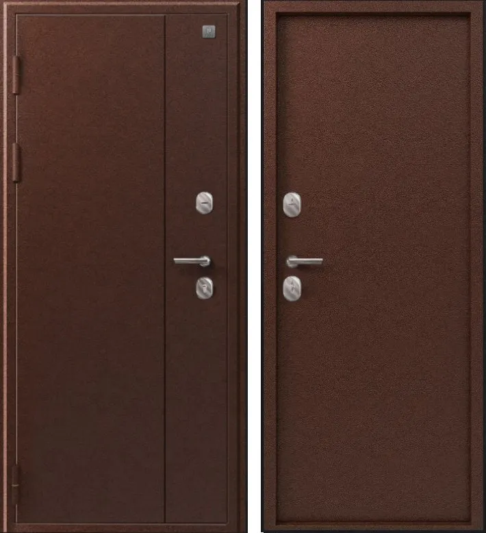 Дверь V-01 медь антик - медь антик DIS007338